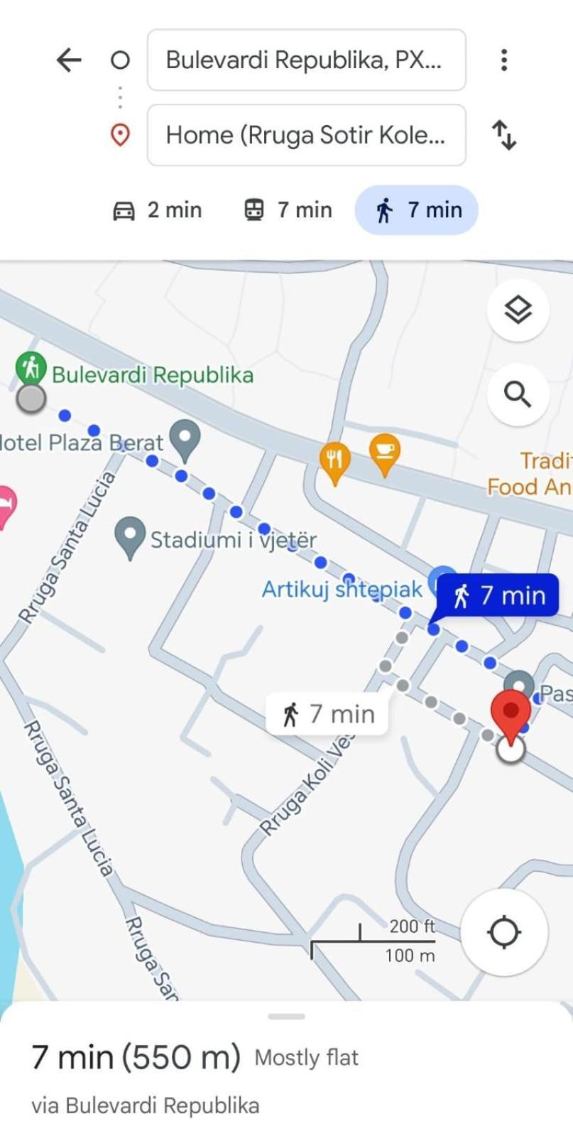 Vangert Apartment Berat Zewnętrze zdjęcie